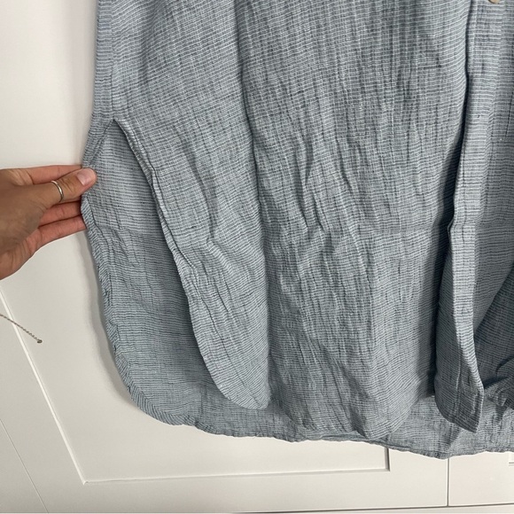 WRAP London NWT Long Sleeve Lightweight Linen Midi Maxi Summer Dress 10, M/L - Picture 10 of 11